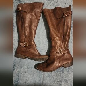 women's riding boots size 9 brown